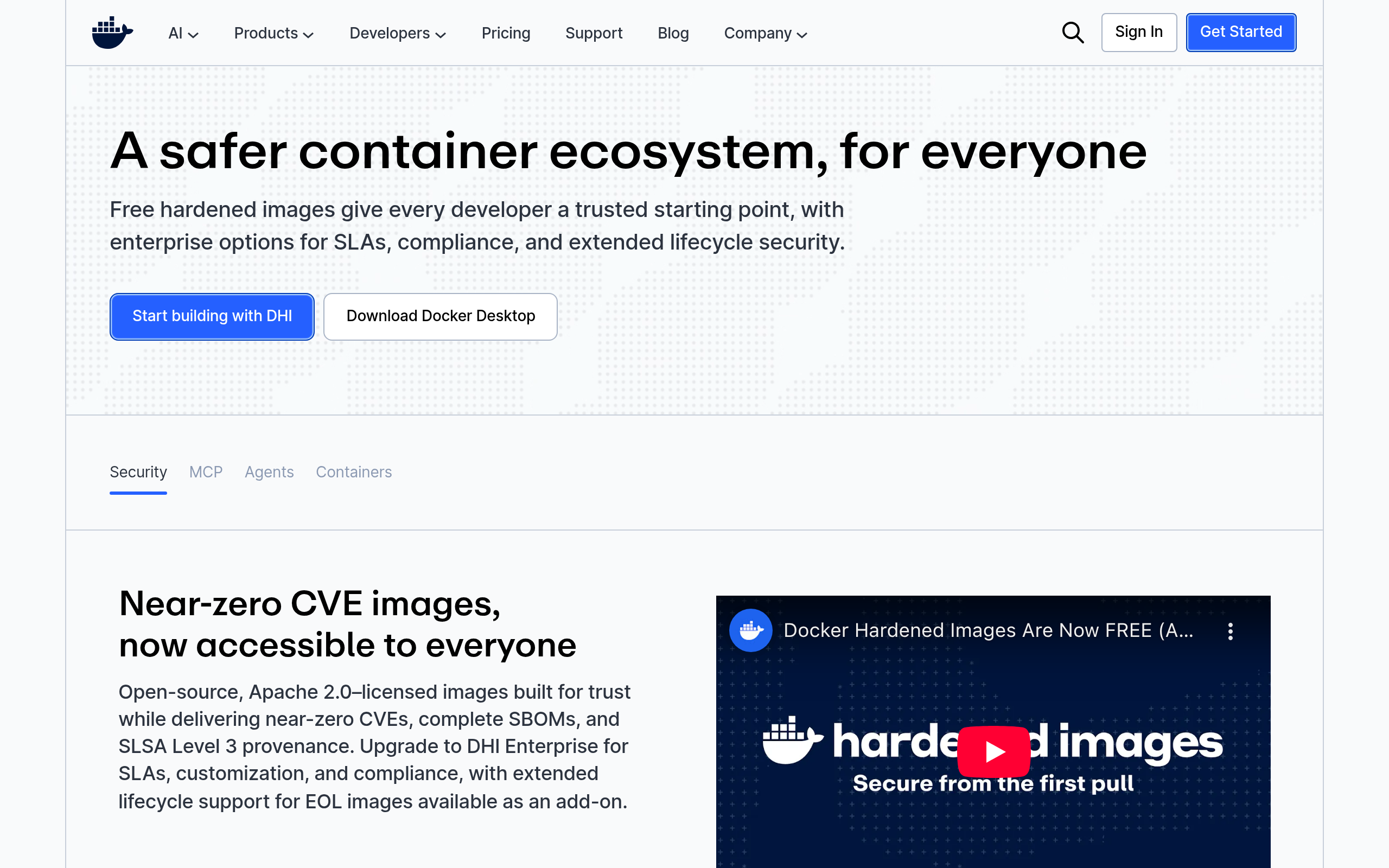 Screenshot of Docker: Accelerated Container Application Development